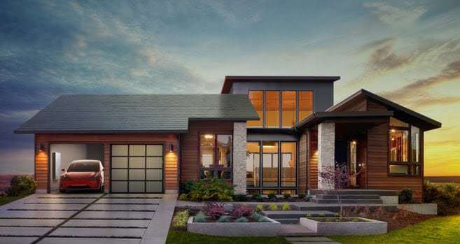 Tesla solar roof tiles are installed by Michael & Sun Solar